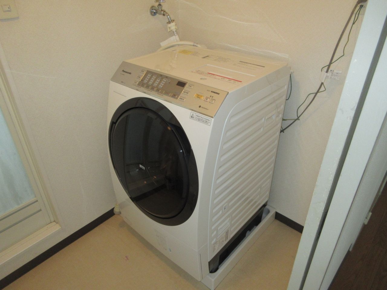 Panasonicななめドラム式洗濯乾燥機入替 | スタッフブログ | 電気工事